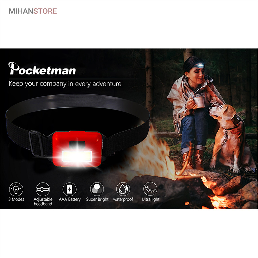 چراغ پیشانی 3 حالته Everest