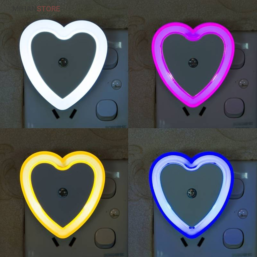 چراغ خواب سنسور دار Heart