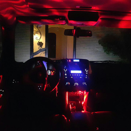 لامپ LED رقص نور اتومبیل و موبایل