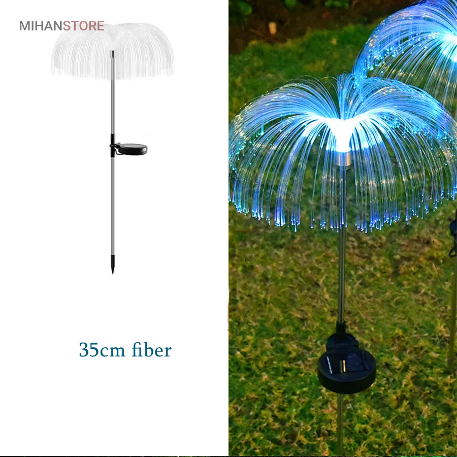 چراغ آبشاری باغچه خورشیدی