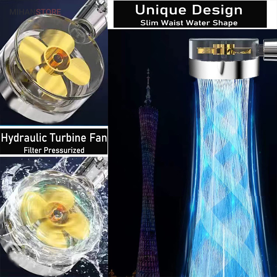 سر دوش پرفشار پروانه ای