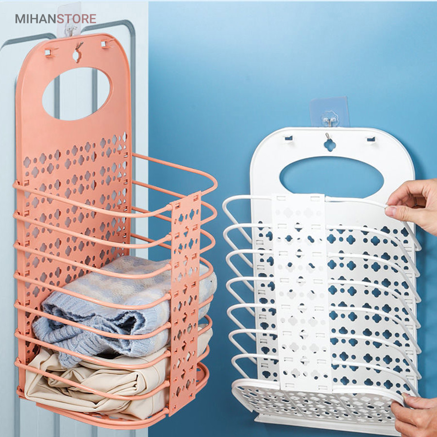 سبد لباس دیواری تاشو Tianyia