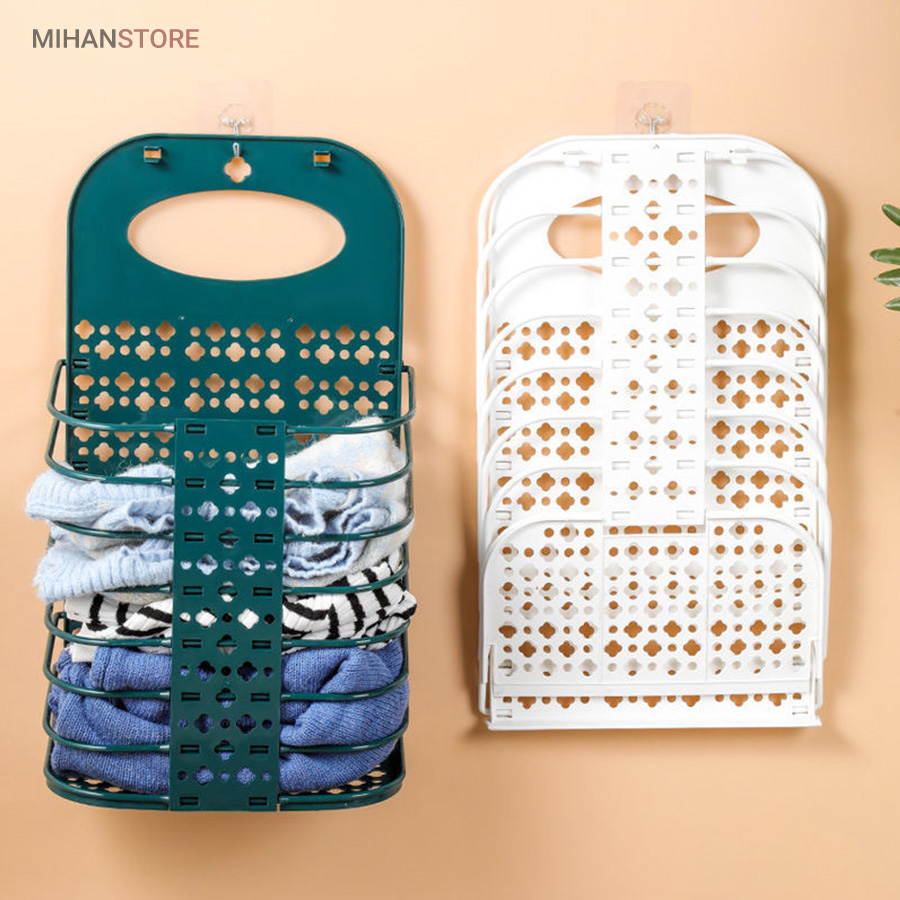 سبد لباس دیواری تاشو Tianyia