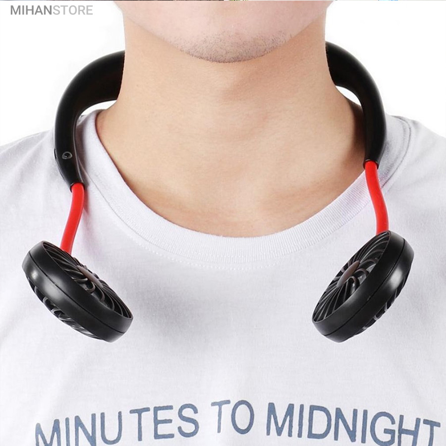 پنکه گردنی شارژی دارای LED