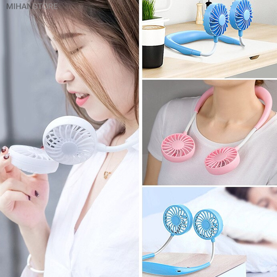 پنکه گردنی شارژی دارای LED
