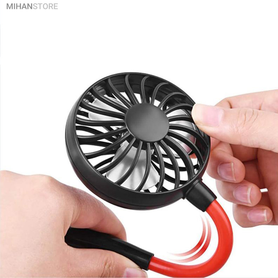 پنکه گردنی شارژی دارای LED