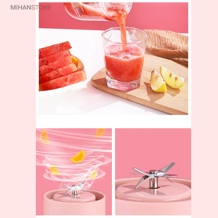 مخلوط کن شارژی 6 تیغ JUICE CUP