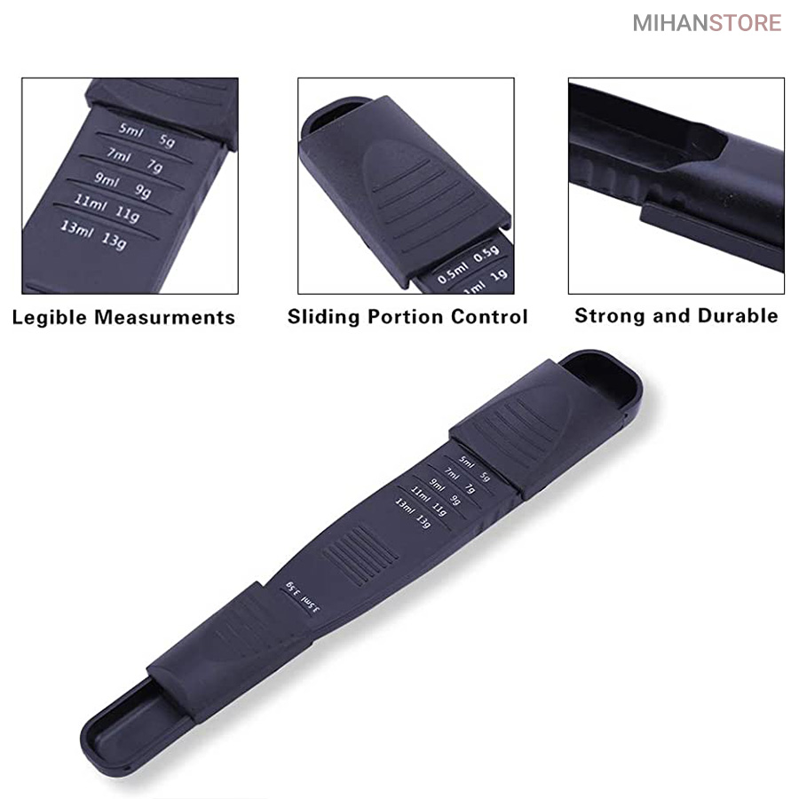 قاشق اندازه گیری پیمانه دو طرفه Spoon