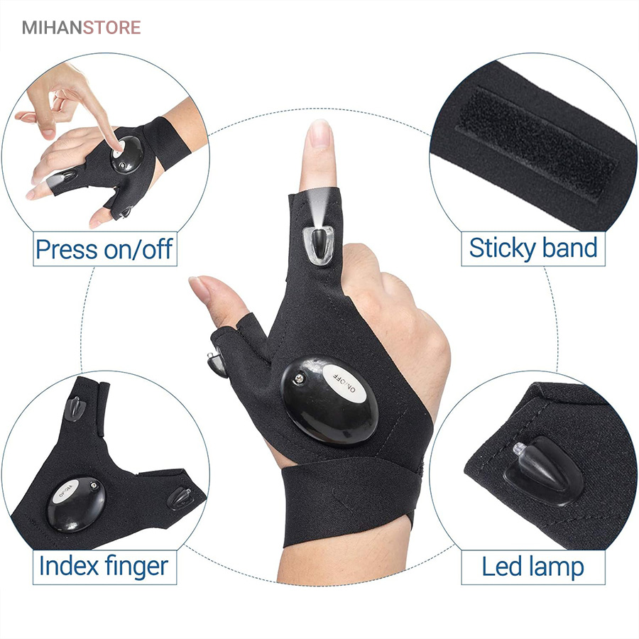 دستکش چراغ دار Glove light