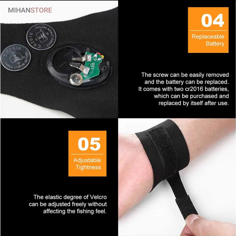 دستکش چراغ دار Glove light