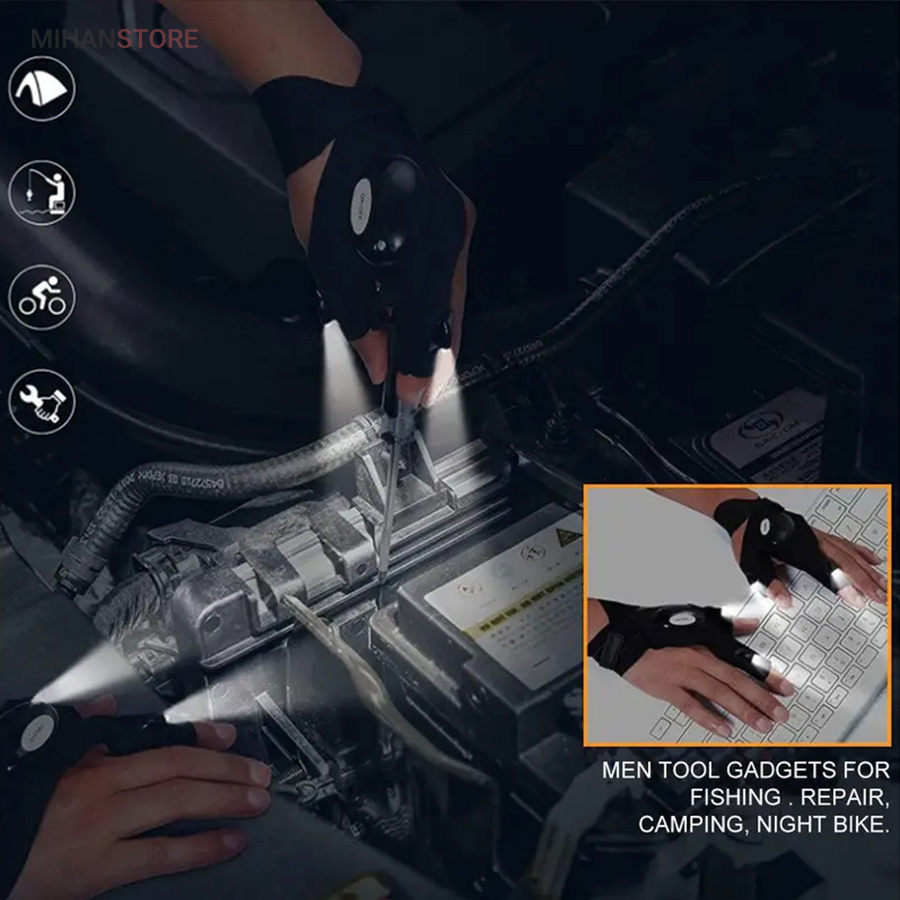دستکش چراغ دار Glove light