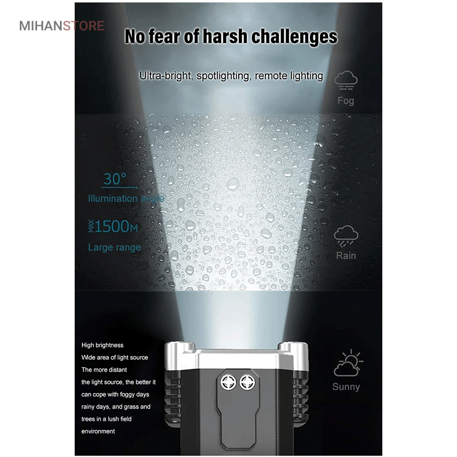 چراغ قوه اضطراری چندکاره Torch