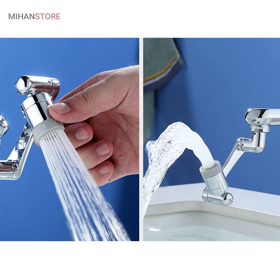 سر شیر آب متحرک مدل بازویی