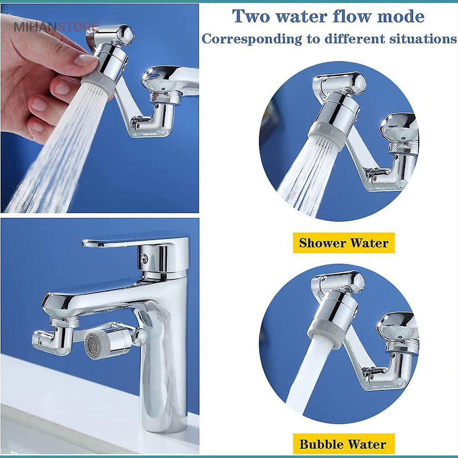 سر شیر آب متحرک مدل بازویی