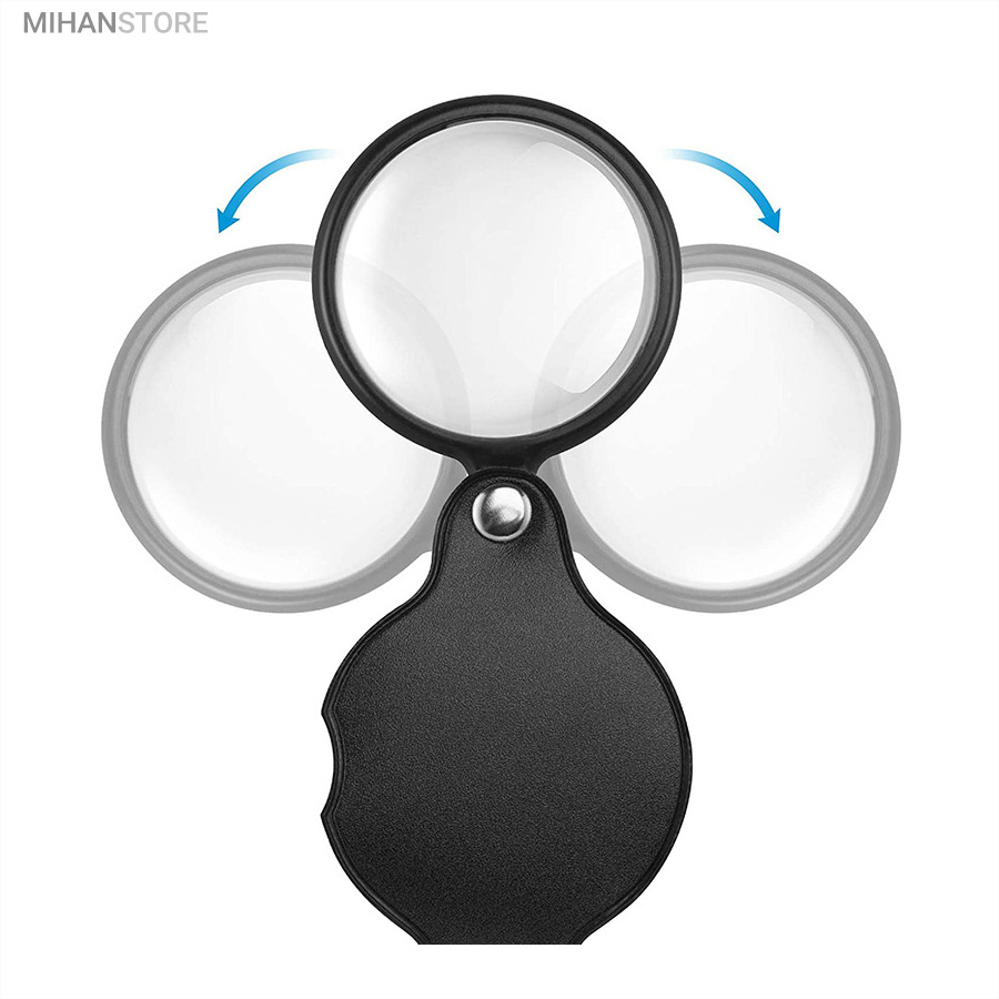 ذره بین جیبی جلد چرمی