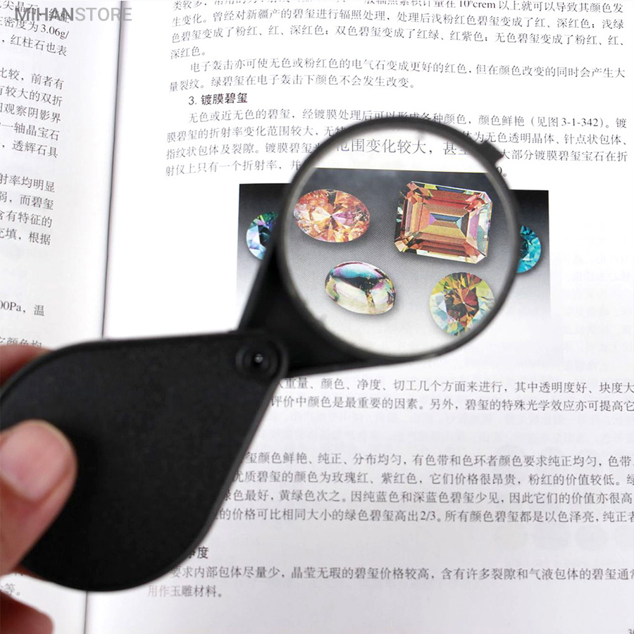 ذره بین جیبی جلد چرمی