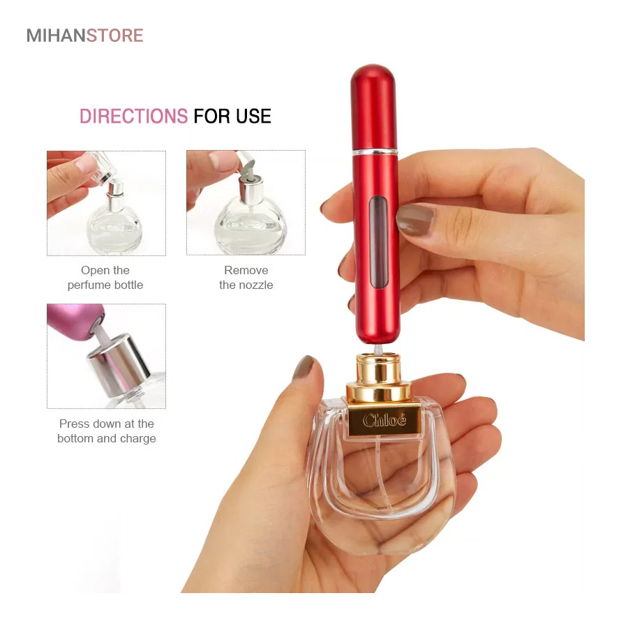 اتومایزر شارژی عطر و ادکلن