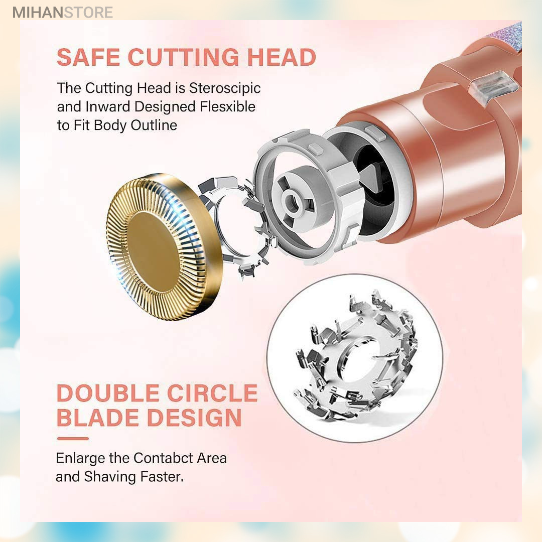 موزن ماتیکی دو کاره شارژی صورت و بدن