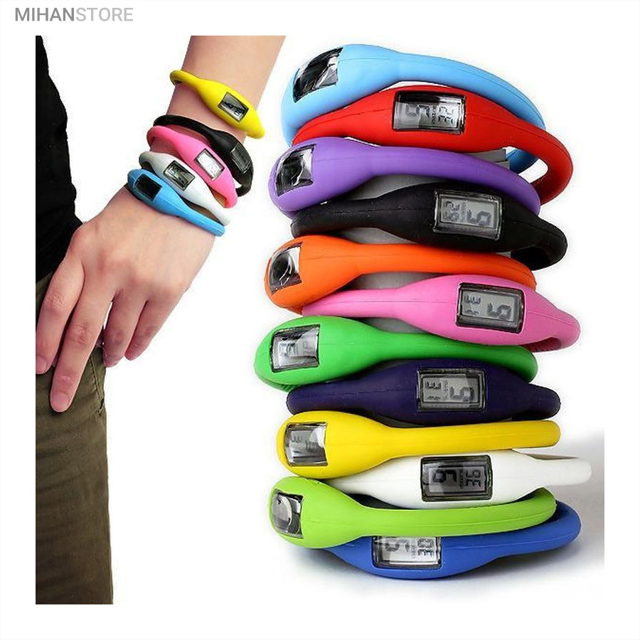 ساعت ضد آب سیلیکونی (مخصوص شنا)