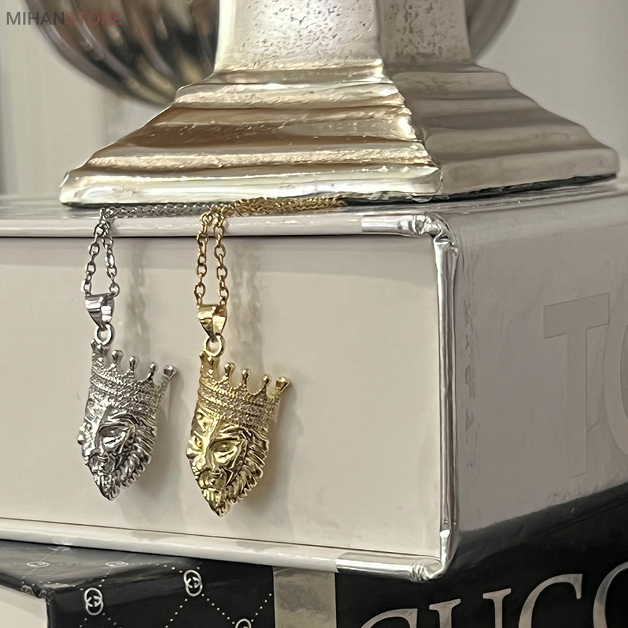 گردنبند استیل LION