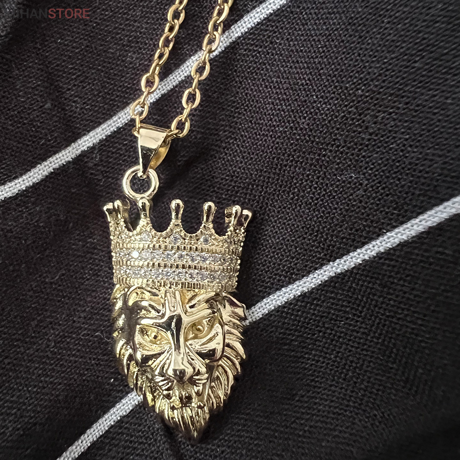 گردنبند استیل LION