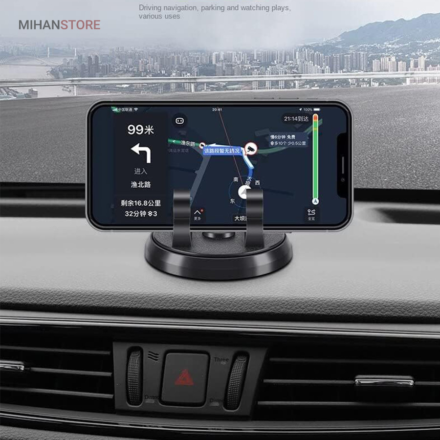 هولدر و پارک فون چرخشی موبایل