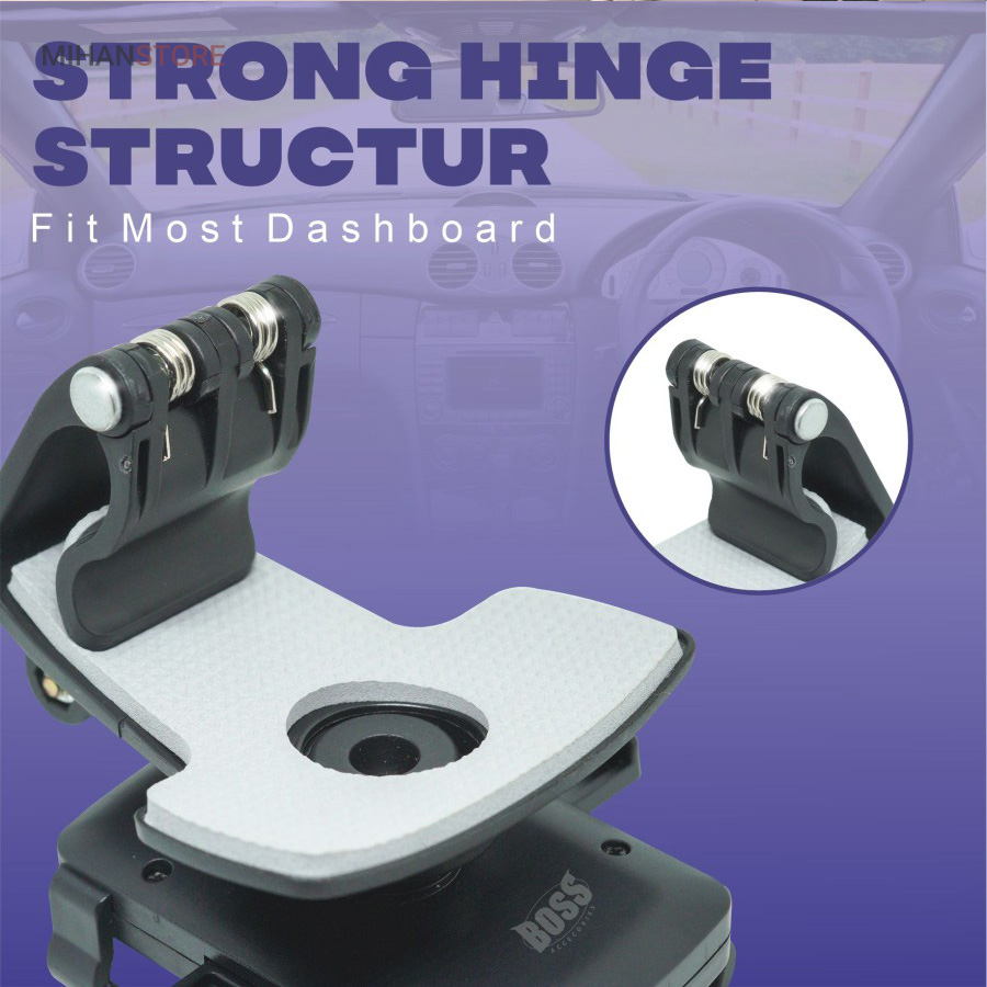 هولدر موبایل جلو داشبورد و سایه بان