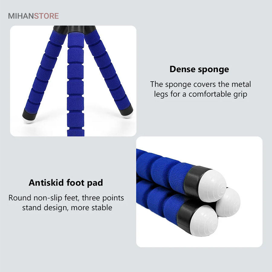 سه پایه دوربین و موبایل Spider