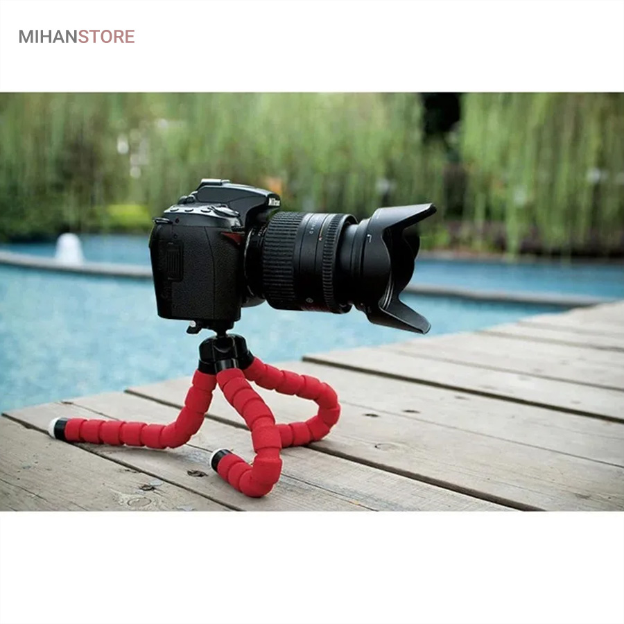 سه پایه دوربین و موبایل Spider