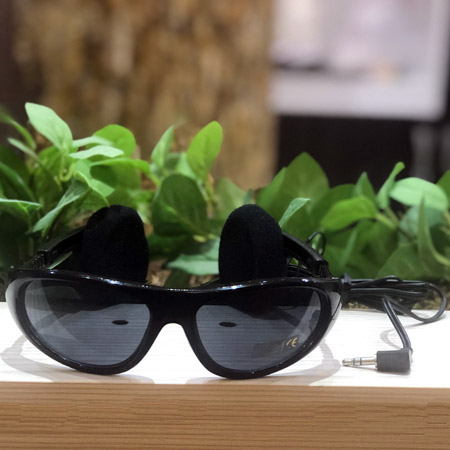 عینک آفتابی و هدست مدل SunHead