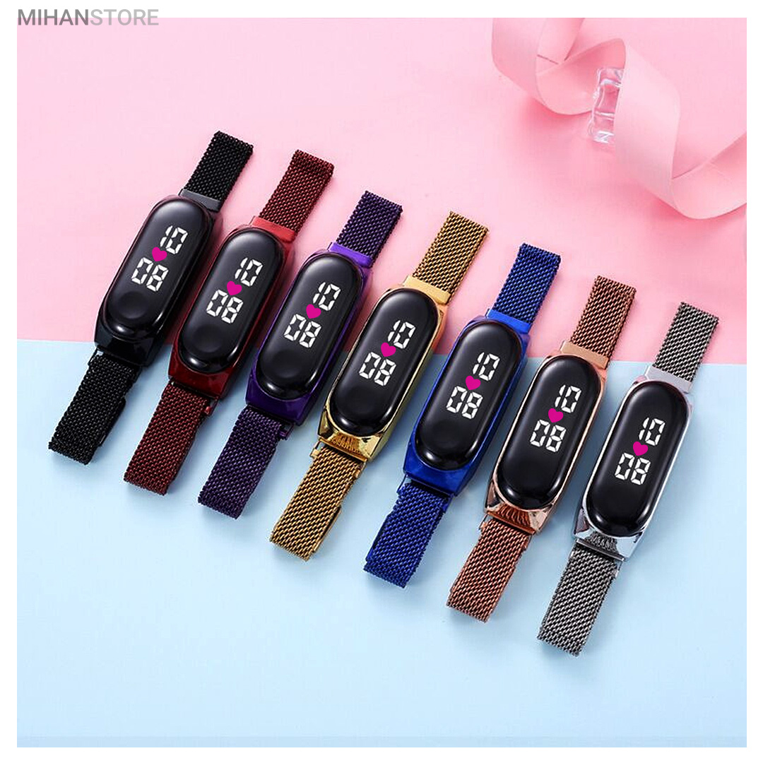 ساعت LED بند مگنتی طرح شیائومی